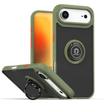 Q Shadow 1シリーズ TPU + PC リング付きスマホケース、iPhone 17e / 16e 用、iPhone 17 Pro Max 用、iPhone 17 Pro 用、iPhone 17 用、iPhone Air 用、iPhone 16 Pro Max 用