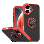 Q Shadow 1シリーズ TPU + PC リング付きスマホケース、iPhone 17e / 16e 用、iPhone 17 Pro Max 用、iPhone 17 Pro 用、iPhone 17 用、iPhone Air 用、iPhone 16 Pro Max 用