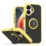 Q Shadow 1シリーズ TPU + PC リング付きスマホケース、iPhone 17e / 16e 用、iPhone 17 Pro Max 用、iPhone 17 Pro 用、iPhone 17 用、iPhone Air 用、iPhone 16 Pro Max 用