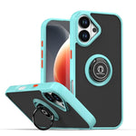 Q Shadow 1シリーズ TPU + PC リング付きスマホケース、iPhone 17e / 16e 用、iPhone 17 Pro Max 用、iPhone 17 Pro 用、iPhone 17 用、iPhone Air 用、iPhone 16 Pro Max 用