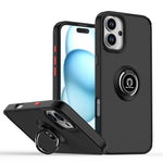 Q Shadow 1シリーズ TPU + PC リング付きスマホケース、iPhone 16 Pro 用、iPhone 16 Plus 用、iPhone 15 Pro Max 用、iPhone 15 Pro 用、iPhone 15 Plus 用、iPhone 15 用