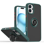 Q Shadow 1シリーズ TPU + PC リング付きスマホケース、iPhone 16 Pro 用、iPhone 16 Plus 用、iPhone 15 Pro Max 用、iPhone 15 Pro 用、iPhone 15 Plus 用、iPhone 15 用