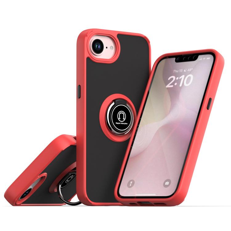 Q Shadow 1シリーズ TPU + PC リング付きスマホケース、iPhone 17e / 16e 用、iPhone 17 Pro Max 用、iPhone 17 Pro 用、iPhone 17 用、iPhone Air 用、iPhone 16 Pro Max 用