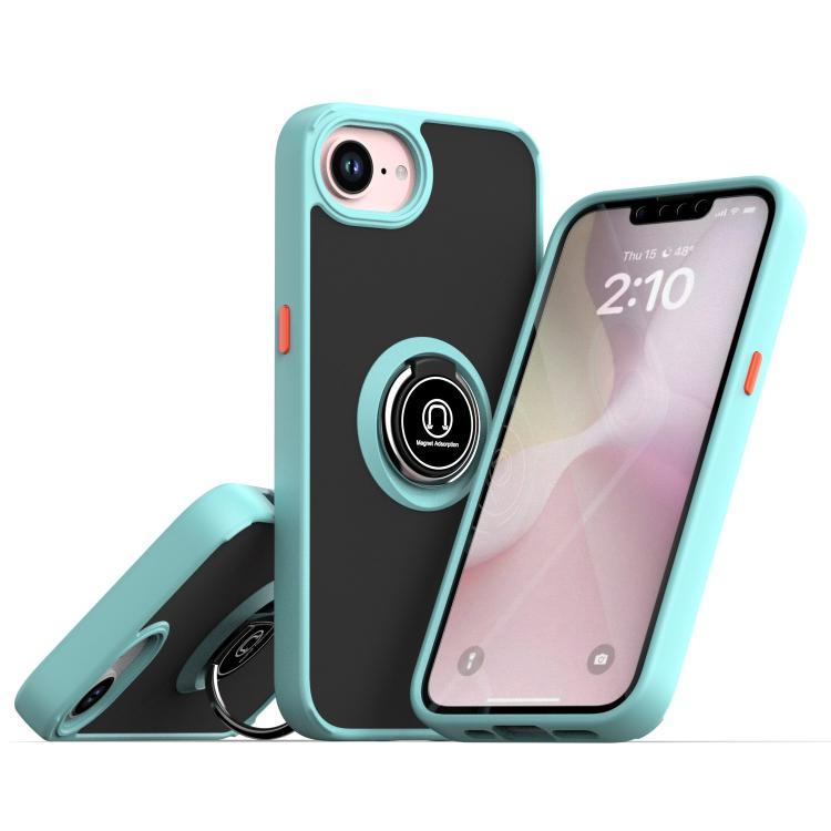 Q Shadow 1シリーズ TPU + PC リング付きスマホケース、iPhone 17e / 16e 用、iPhone 17 Pro Max 用、iPhone 17 Pro 用、iPhone 17 用、iPhone Air 用、iPhone 16 Pro Max 用