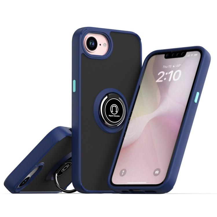 Q Shadow 1シリーズ TPU + PC リング付きスマホケース、iPhone 17e / 16e 用、iPhone 17 Pro Max 用、iPhone 17 Pro 用、iPhone 17 用、iPhone Air 用、iPhone 16 Pro Max 用