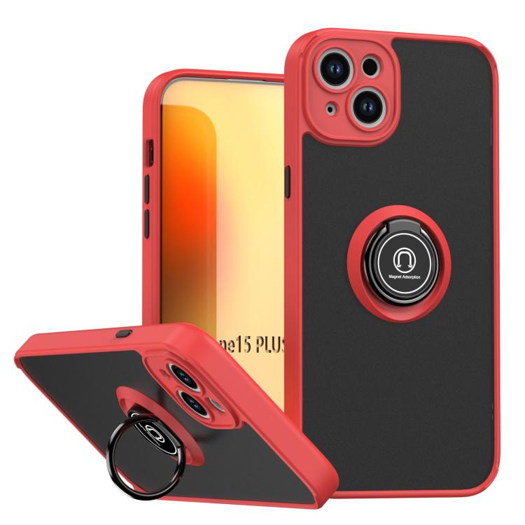 Q Shadow 1シリーズ TPU + PC リング付きスマホケース、iPhone 16 Pro 用、iPhone 16 Plus 用、iPhone 15 Pro Max 用、iPhone 15 Pro 用、iPhone 15 Plus 用、iPhone 15 用
