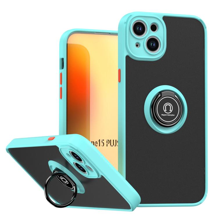 Q Shadow 1シリーズ TPU + PC リング付きスマホケース、iPhone 16 Pro 用、iPhone 16 Plus 用、iPhone 15 Pro Max 用、iPhone 15 Pro 用、iPhone 15 Plus 用、iPhone 15 用