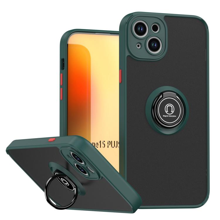 Q Shadow 1シリーズ TPU + PC リング付きスマホケース、iPhone 16 Pro 用、iPhone 16 Plus 用、iPhone 15 Pro Max 用、iPhone 15 Pro 用、iPhone 15 Plus 用、iPhone 15 用