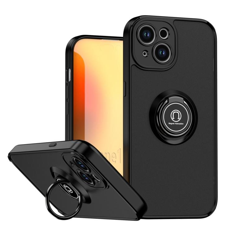 Q Shadow 1シリーズ TPU + PC リング付きスマホケース、iPhone 16 Pro 用、iPhone 16 Plus 用、iPhone 15 Pro Max 用、iPhone 15 Pro 用、iPhone 15 Plus 用、iPhone 15 用
