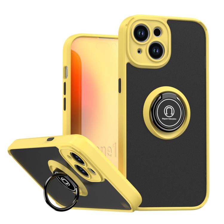 Q Shadow 1シリーズ TPU + PC リング付きスマホケース、iPhone 16 Pro 用、iPhone 16 Plus 用、iPhone 15 Pro Max 用、iPhone 15 Pro 用、iPhone 15 Plus 用、iPhone 15 用