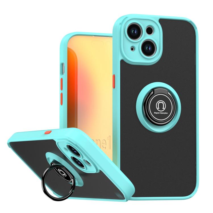 Q Shadow 1シリーズ TPU + PC リング付きスマホケース、iPhone 16 Pro 用、iPhone 16 Plus 用、iPhone 15 Pro Max 用、iPhone 15 Pro 用、iPhone 15 Plus 用、iPhone 15 用