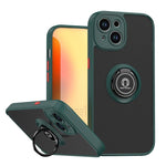 Q Shadow 1シリーズ TPU + PC リング付きスマホケース、iPhone 16 Pro 用、iPhone 16 Plus 用、iPhone 15 Pro Max 用、iPhone 15 Pro 用、iPhone 15 Plus 用、iPhone 15 用