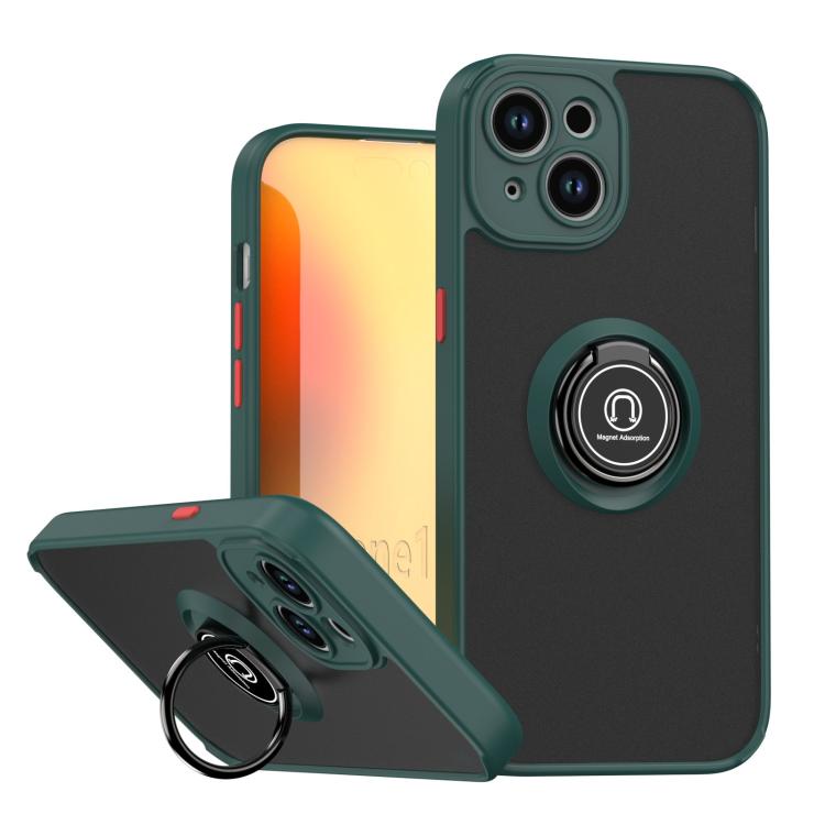Q Shadow 1シリーズ TPU + PC リング付きスマホケース、iPhone 16 Pro 用、iPhone 16 Plus 用、iPhone 15 Pro Max 用、iPhone 15 Pro 用、iPhone 15 Plus 用、iPhone 15 用