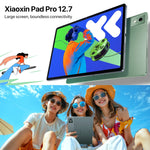 Lenovo Xiaoxin Pad Pro 12.7インチ 2025 WiFiタブレット、ZUI 16、MediaTek Dimensity 8300 オクタコア、指紋＆顔認証対応、8GB+128GB、8GB+256GB、12GB+256GB