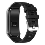 B7 Pro 1.5インチ 2イン1 Bluetoothイヤホン シリコンストラップ スマートウォッチ、心拍数／睡眠モニタリング対応