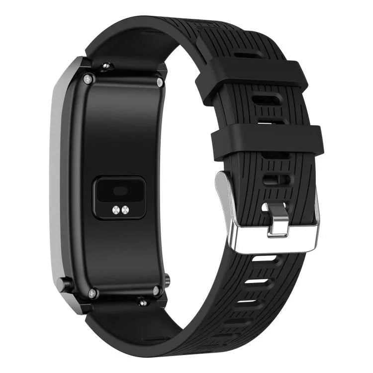 B7 Pro 1.5インチ 2イン1 Bluetoothイヤホン シリコンストラップ スマートウォッチ、心拍数／睡眠モニタリング対応