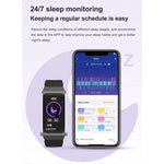 B7 Pro 1.5インチ 2イン1 Bluetoothイヤホン シリコンストラップ スマートウォッチ、心拍数／睡眠モニタリング対応