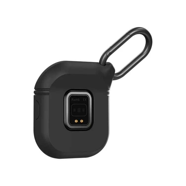 D8 Pro 2.01インチ 2イン1 Bluetoothイヤホン シリコンストラップ スマートウォッチ、カバー付きNFC対応