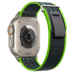 二重ループナイロンウォッチバンド、Apple Watch Ultra 2 49mm用、Apple Watch Series 9 45mm用