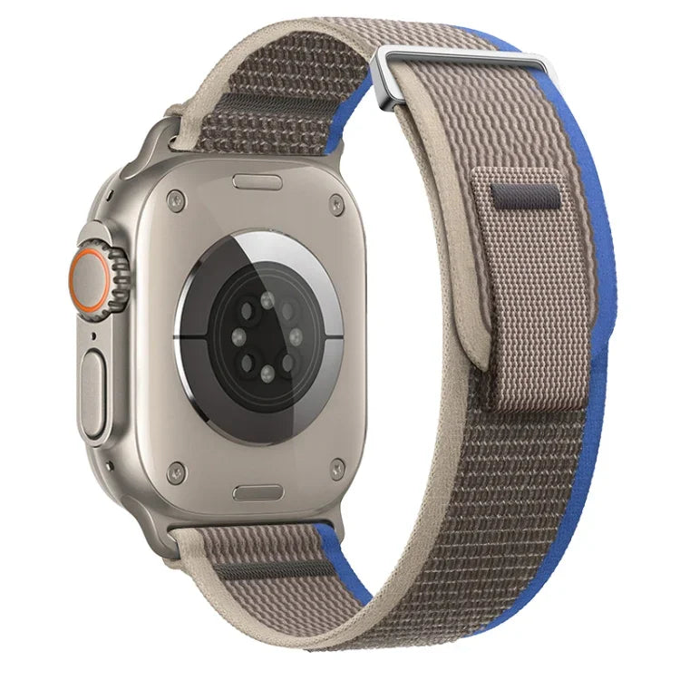 二重ループナイロンウォッチバンド、Apple Watch Ultra 2 49mm用、Apple Watch Series 9 45mm用