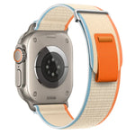 二重ループナイロンウォッチバンド、Apple Watch Ultra 2 49mm用、Apple Watch Series 9 45mm用