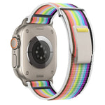 二重ループナイロンウォッチバンド、Apple Watch Ultra 2 49mm用、Apple Watch Series 9 45mm用