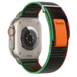 二重ループナイロンウォッチバンド、Apple Watch Ultra 2 49mm用、Apple Watch Series 9 45mm用