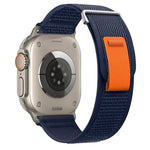 二重ループナイロンウォッチバンド、Apple Watch Ultra 2 49mm用、Apple Watch Series 9 45mm用