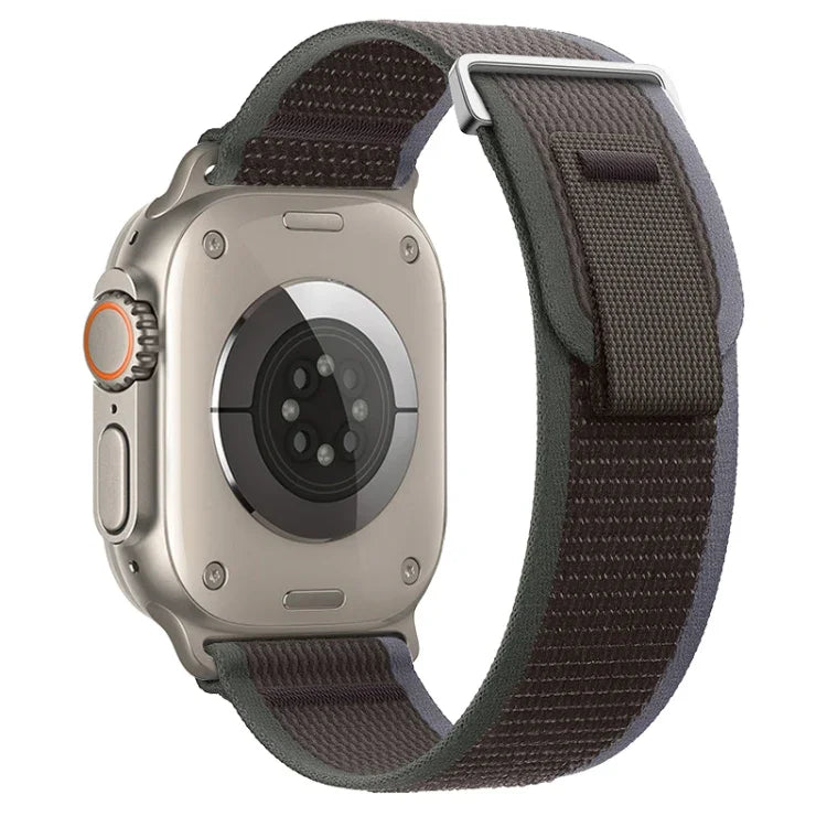 二重ループナイロンウォッチバンド、Apple Watch Ultra 2 49mm用、Apple Watch Series 9 45mm用