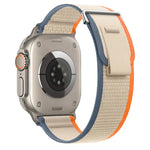 二重ループナイロンウォッチバンド、Apple Watch Ultra 2 49mm用、Apple Watch Series 9 45mm用
