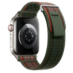 二重ループナイロンウォッチバンド、Apple Watch Series 7 41mm用、Apple Watch Series 7 45mm用