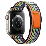 二重ループナイロンウォッチバンド、Apple Watch Series 6 40mm用、Apple Watch Series 6 44mm用