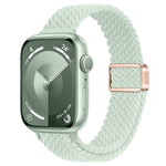 スリムマグネティックバックルナイロン編みウォッチバンド、Apple Watch Series 9 41mm用、Apple Watch Ultra 49mm用