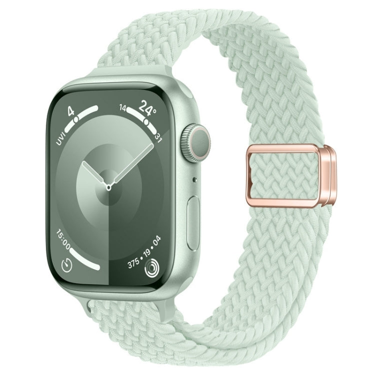 スリムマグネティックバックルナイロン編みウォッチバンド、Apple Watch Series 9 41mm用、Apple Watch Ultra 49mm用