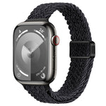 スリムマグネティックバックルナイロン編みウォッチバンド、Apple Watch Series 9 41mm用、Apple Watch Ultra 49mm用