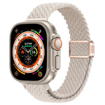 スリムマグネティックバックルナイロン編みウォッチバンド、Apple Watch Series 9 41mm用、Apple Watch Ultra 49mm用