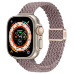 スリムマグネティックバックルナイロン編みウォッチバンド、Apple Watch Series 9 41mm用、Apple Watch Ultra 49mm用