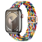 スリムマグネティックバックルナイロン編みウォッチバンド、Apple Watch Series 8 41mm用、Apple Watch Series 8 45mm用