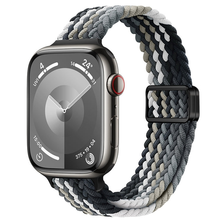 スリムマグネティックバックルナイロン編みウォッチバンド、Apple Watch Series 8 41mm用、Apple Watch Series 8 45mm用