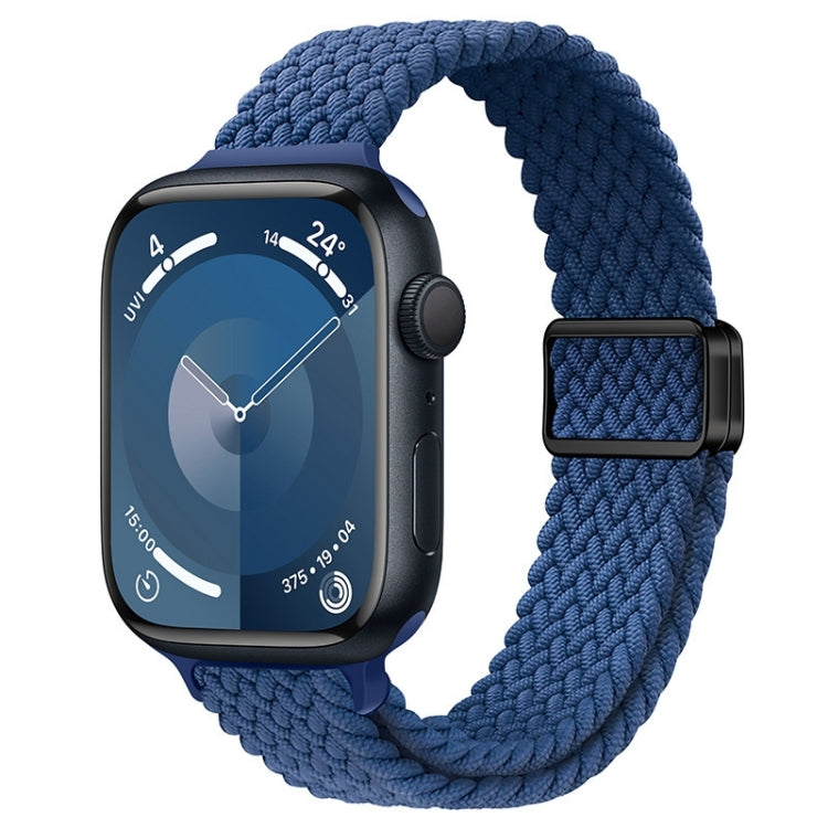 スリムマグネティックバックルナイロン編みウォッチバンド、Apple Watch Series 8 41mm用、Apple Watch Series 8 45mm用