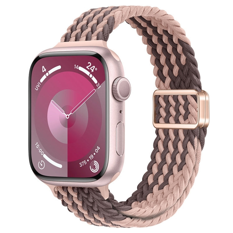 スリムマグネティックバックルナイロン編みウォッチバンド、Apple Watch Series 8 41mm用、Apple Watch Series 8 45mm用