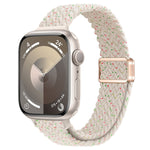 スリムマグネティックバックルナイロン編みウォッチバンド、Apple Watch Series 8 41mm用、Apple Watch Series 8 45mm用