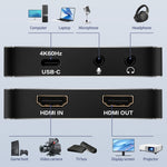 NK-A20 USB3.2 4K HDMI HDビデオキャプチャカード、NK-A20