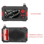 P30 8mm 1080P IP68 防水 4.3インチスクリーン デュアルカメラデジタル内視鏡、2m ハードケーブル、5m ハードケーブル、10m ハードケーブル