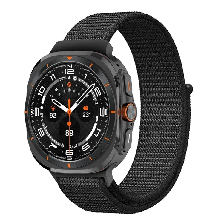 プラスチックコネクターナイロンループウォッチバンド, Samsung Galaxy Watch Ultra 47mm / Ultra 2025用