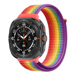 プラスチックコネクターナイロンループウォッチバンド, Samsung Galaxy Watch Ultra 47mm / Ultra 2025用