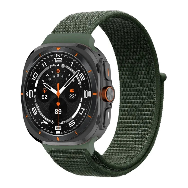 プラスチックコネクターナイロンループウォッチバンド, Samsung Galaxy Watch Ultra 47mm / Ultra 2025用