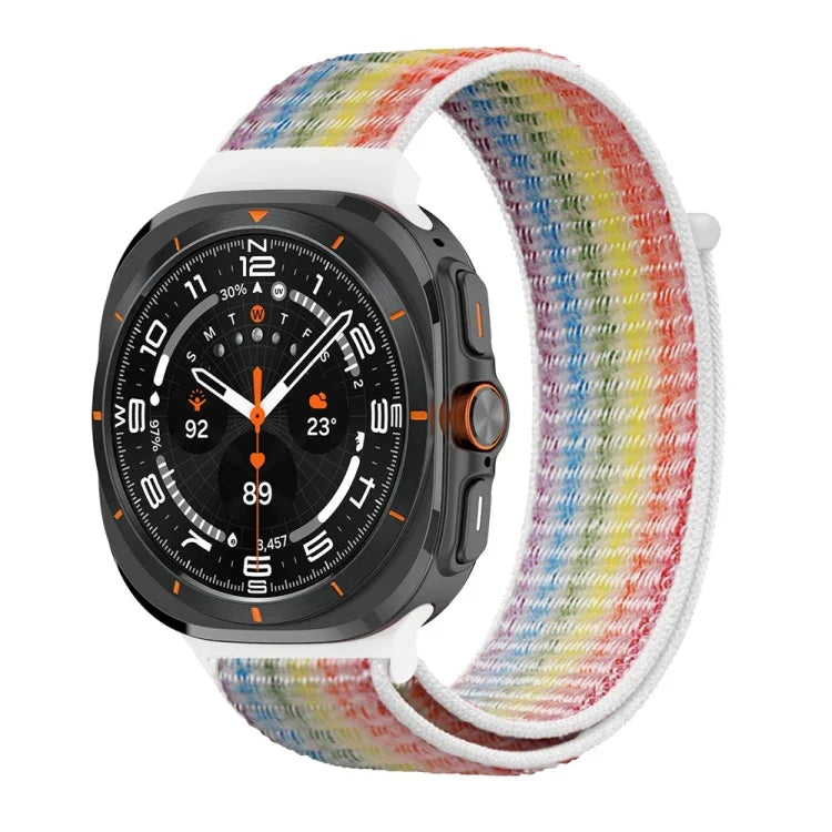 プラスチックコネクターナイロンループウォッチバンド, Samsung Galaxy Watch Ultra 47mm / Ultra 2025用