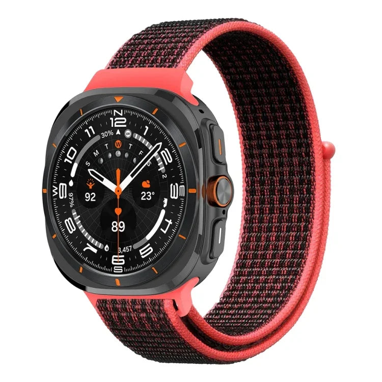 プラスチックコネクターナイロンループウォッチバンド, Samsung Galaxy Watch Ultra 47mm / Ultra 2025用