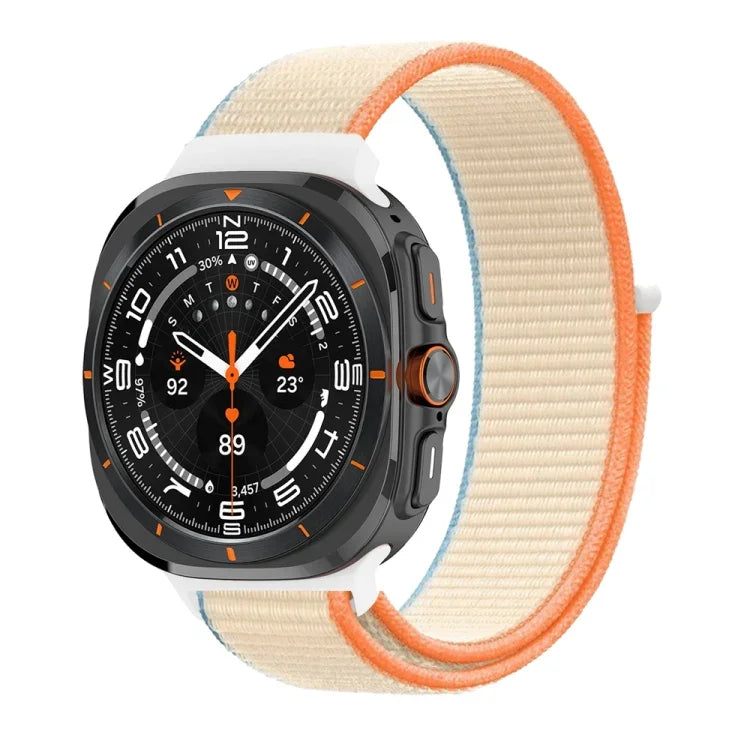 プラスチックコネクターナイロンループウォッチバンド, Samsung Galaxy Watch Ultra 47mm / Ultra 2025用